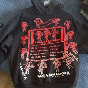 Black and Red Men's Hoodie